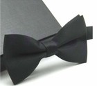 New Bowtie Mens Adjustable Formal Wedding Party Necktie Bow Tie Black Tuxedo 