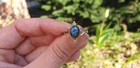 Oval Labradorite 925 Sterling Silver Band  statement Ring Handmade Ring All Size