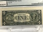 1995  1 Frn Federal Reserve Note    inverted Printing Error    Pmg Uncirculated 55