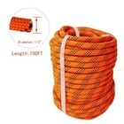 6180lbs Breaking Strength Strong Pulling 1 2  X 100  Double Braid Polyester Rope