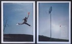 1984 Michael Jordan Jumpman Large Format 2-page Photo Spread Jacobus Rentmeester