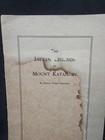 1924 Indian Legends Of Mount Katahdin Maine  Booklet By Fannie H  Eckstorm