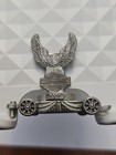 Harley Davidson 2001 Pewter Mini Train Eagle Box Car  1060 Of 2500 Rare Htf