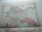  1  1865 Map  germany  1866 Johnson s Family Atlas