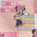 Disney Baby Pink Minnie Mouse Baby Blanket Fleece Squares Patchwork Butterflies