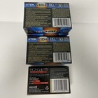 Tdk Tc-30 Vhs-c Camcorder Videotape Hg Ultimate  5  Maxell  1  Hgx Gold 30 New
