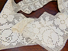 Antique   Vintage Lace Lot Of 20 Pieces  Estate Sale
