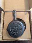 Lodge Cast Iron Mini Skillet Holiday Reindeer 2024 3 5  Ornament