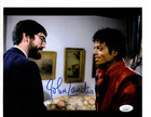 John Landis Signed Autograph Michael Jackson Thriller 8x10 Color Photo Jsa     coa