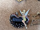 Lot Of 2 Tinker Bell Rare Passholder Error Pin 2003 Disney Dlr Pin Le 2500