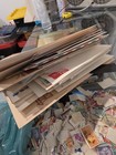 Huge Stamp Collection Lot First Day Covers Fdc Vintage Mixed Usaworldwide Estate