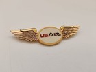 Usair Us Airlines Flight Attendant Wings Pin Badge 2nd Issue Lg Balfour Hallmark