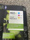 Genuine Hp 902xl 2-pack Black Ink   Color Ink Cartridges - Exp  05 21 Read