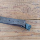 1 Original Swedish Mauser Rifle Sling M96 M38 Leather Military Surplus Wwii  2