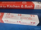 Phillips 15 Watt 18    Fluorescent Light Bulbs Soft White F15t8 sw  Lot Of 2 Bulbs