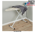  hot  Mainstays T-leg Ironing Board  53 In X 14 In Adjustable Height Steel Frame