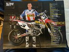 Eli Tomac  3 Signed Geico Honda 8 5x11  Promo Photo Card  Red  White  Blue