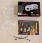 Minty Super Nintendo Snes Original Controller Box Only   Inserts Authentic