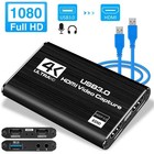 4k Audio Video Capture Card Usb 3 0 Hdmi Video Capture Device Full Hd Recording