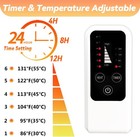 Pet Heating Pad Cats Electric Outdoor Dog Warming Bed Mat With Chew Resistant Us