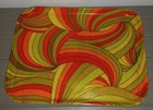 1960s Groovy Silite Neon Fiberglass Serving Tray  Vintage Hippie Psychedelic