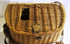Vintage Wicker Fishing Creel