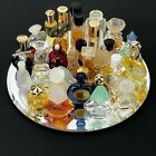 Vintage Miniature Glass Perfume Bottle Lot Discontinued Scents Some French Vtg 