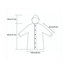 New Rain Coat Children Hooded Rainwear Jacket Watterproof Poncho Camping Outdoor