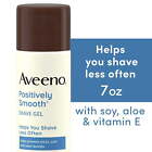 Aveeno Positively Smooth Moisturizing Shaving Cream  Shave Gel With Aloe  7 Oz