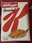 1963 Kellogg   s Special K Cereal Box Unopened