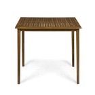  Polaris Bar Table  Teak Finish 