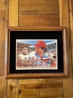 Pete Rose Signed 1985 Limited Edition Plaque Desire To Win W Vintage Si s