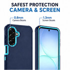 For Samsung Galaxy A17 5g Case With Screen Protectors Heavy Duty Shockproof 