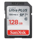 Lot 10x Sandisk Ultra Plus 128gb Class 10- Sdxc Uhs-i Memory Card - Sdsduw3-128g