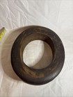 Antique Wooden Block Hat Brim Mold Millinery Form 7             