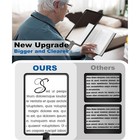 5x Led Hands-free Magnifier Large Page Magnifier For Seniors Low Vision Reading