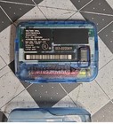         vintage Motorola Pager Wordline Flex Translucent Blue W case Rare  Working