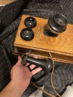 Antique Western Electric Wall Mount Hand Crank Candlestick Telephone