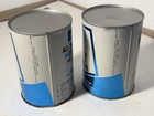 Lot Of 2  Sears All Weather Motor Oil 1qt  10w 30 Vintage Metal Can - Full  Read