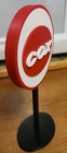 Cox Engines Miniature Red Sign Diorama Display Shelf Desk 6 5  Tall 