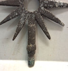 Old Original Scarce Munson Starburst Lightning Rod Weathervane Tip Top Finial