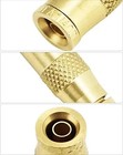 Qwork Push To Connect Fittings 1 4  Tube  Air Hose Fittings  10 Pack Air Compres