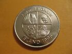 1996 Iceland Coin  5 Kronur  Dolphins  Uncirculated Beauty  Animal Coin Dolphin