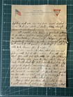 Ww1 Us Military Rare Named Written Letter