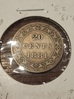 1881 Newfoundland 20 Cents Silver Coin