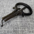 Antique Hand Forged Iron Jaw Harp Primitive Mouth Folk Music Instrument Vargan