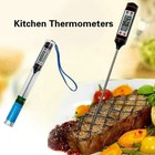 Instant Read Digital Meat Thermometer Bbq Grill Smoker For Kitchen Food Cooking