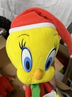 Nanco 18    Christmas Caroling Looney Tunes Tweety Bird Plush Stuffed Animal