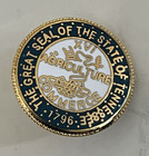 New Vintage Tennessee Lapel Pin - Agriculture Commerce - Great Seal Of Tennessee