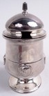 Gorham Medallion Mustard Pot 0510 Antique Condiment American Coin Silver